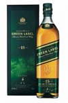 Виски Johnnie Walker, Джонни Уокер Грин Лейбл (зеленая этикетка) в подарочной упаковке 700 мл