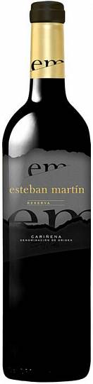 Вино Esteban Martin  Reserva Carinena DO 2013  750 мл