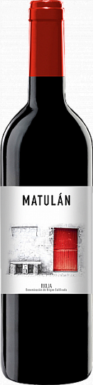 Вино Bodegas Obalo Matulan Rioja  red dry  2019  750 мл