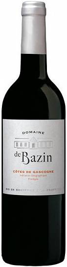 Вино  Domaine de Bazin  Rouge  Cotes de Gascogne Домен де Базан   Руж  