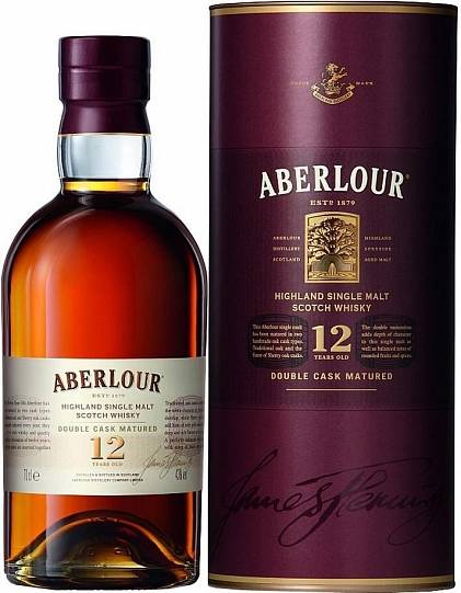 Виски Aberlour 12 Years Old gift box  700 мл 