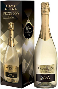 Игристое вино Casa Defra Prosecco gift box Casa Defra  750 мл