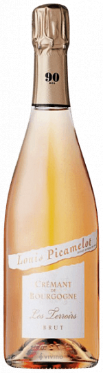 Игристое вино Louis Picamelot Cremant de Bourgogne les Terroirs Rose  2018 750