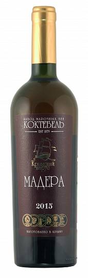 Вино ликерное  Крымский Парус  Мадера  2015  750 мл