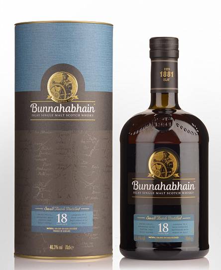 Виски Bunnahabhain aged 18 years 700 мл