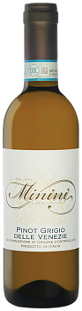 Вино Cantine Francesco Minini Pinot Grigio delle Venezie  2024 375 мл