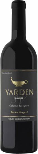 Вино Golan Heights  Yarden Bar'on Vineyard Cabernet Sauvignon  Ярден Бар'он 