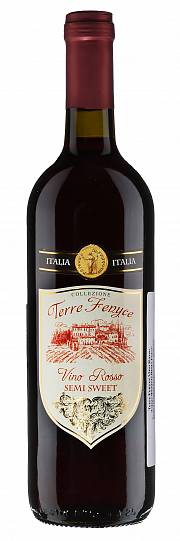 Вино  Terre Fenyce  Rosso  Semi Sweet    750 мл