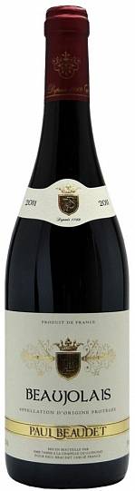 Вино Paul Beaudet  Beaujolais AOP   2011  0.75 л