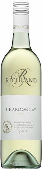 Вино Calabria Richland Chardonnay  2018 750 мл  
