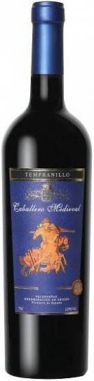 Вино  Caballero Medieval  Valdepenas DO  Кабальеро Медьеваль  сух
