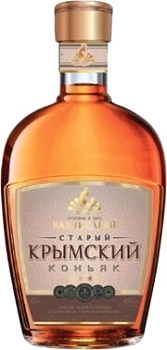 Коньяк Бахчисарай  Старый Крымский  четырехлетний 500 мл  40%