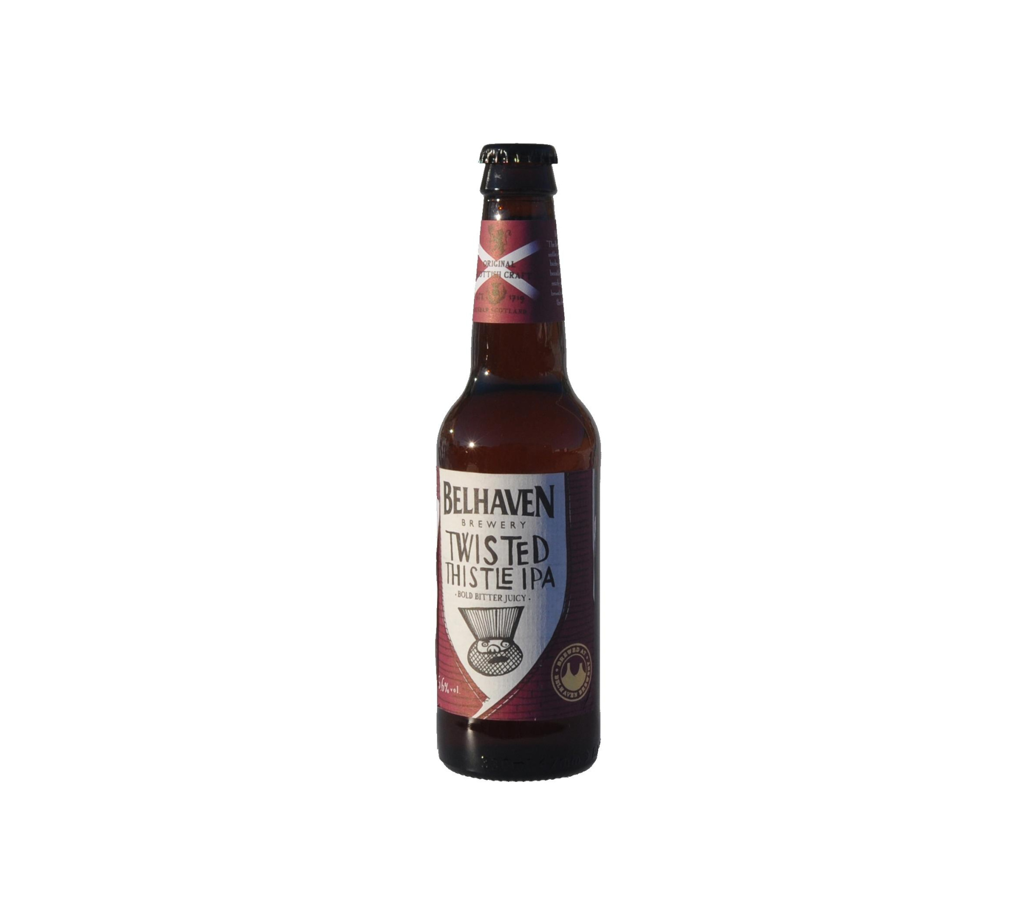Пиво Belhaven Twisted Thistle IPA /Белхевен "Твистид Систл ИПА" 330 мл