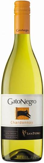 Вино Gato Negro Chardonnay 2019 750 мл