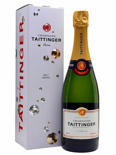 Шампанское Taittinger Brut Reserve gift box 750 мл