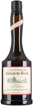 Кальвадос Chateau du Breuil Fine Calvados 3 years Pays d'Auge AOC  700 мл