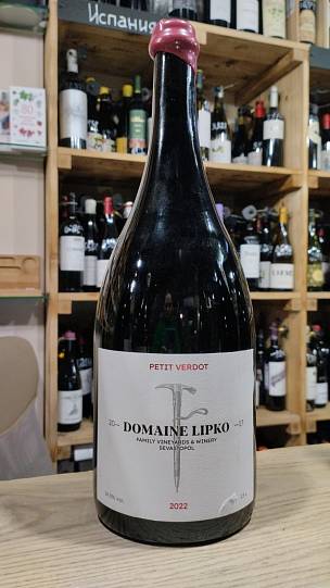 Вино Domaine Lipko Petit Verdot 2022   1500 мл 14%