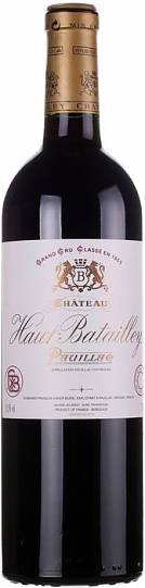 Вино Chateau Haut-Batailley  Pauillac   Grand Cru Classe  2015 750 мл