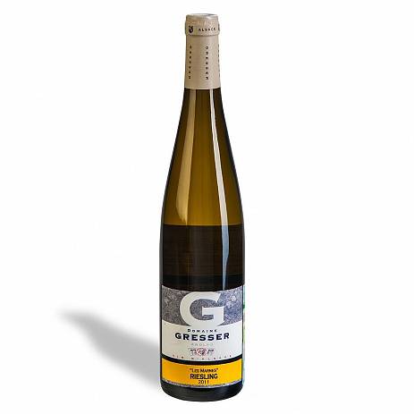 Вино Domaine Gresser AOC Alsace Riesling Les Marnes  2017 750 мл