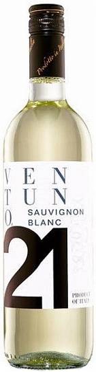 Вино  Ventuno 21  Sauvignon Blanc  2021  750 мл  