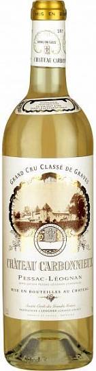 Вино Chateau Carbonnieux Blanc Pessac-Leognan AOC Grand Cru Classe de Graves   2015 75