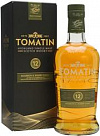 Виски Tomatin 12 years gift in box Томатин 12 лет в подарочной коробке 700 мл