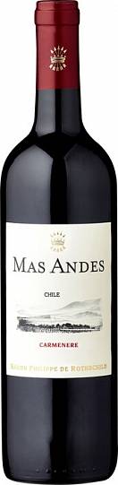 Вино Baron Philippe de Rothschild  Mas Andes Carmenere  2021 750 мл 