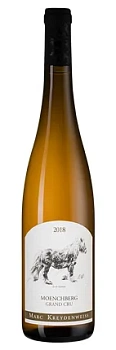 Вино Pinot Gris Moenchberg  Alsace Grand Cru AOC  Марк Крейденвейс Пино Гри Мёнхберг Гран Крю  Ле Муан 2018 750 мл