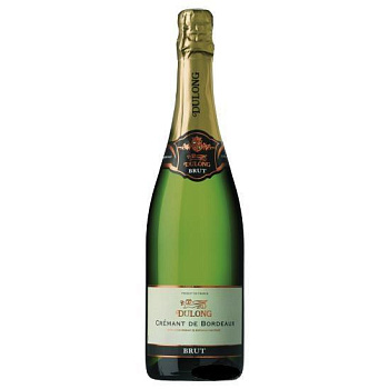Игристое вино Dulong Creman white brut gift box  750 мл