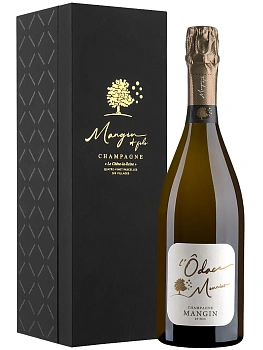 Игристое вино Mangin et Fils L'Odace Meunier, AOP Champagne gift box  2011  750 мл