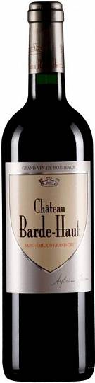 Вино Chateau Barde-Haut Saint-Emilion Grand Cru AO  2017 750 мл