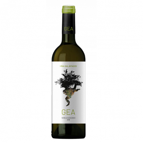 Вино Vina Galapagos. GEA. Alcardet. Organic and Vegan. Verdejo IGP  Винья Гал