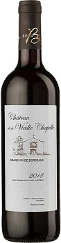 Вино Chateau de la Vieille Chapelle  Tradition  Bordeaux Superieur AOC   2020  750 мл