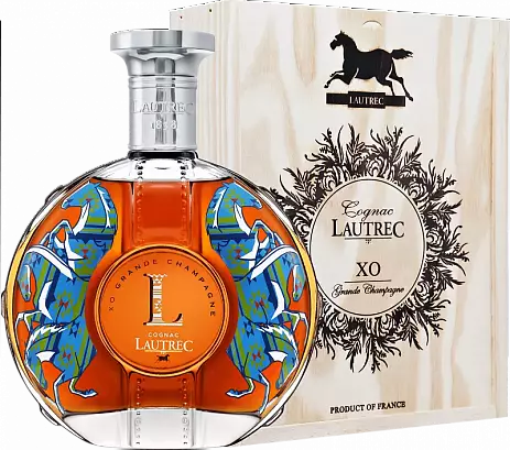 Коньяк Godet Lautrec XO  Grande Champagne   wooden box   700 мл