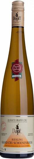 Вино Dopff au Moulin  Schoenenbourg Riesling Alsace Grand Cru   2014 375 мл
