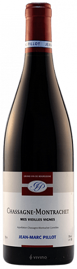 Вино  Jean-Marc Pillot Chassagne - Montrachet Vieilles Vignes  2017 750 мл 