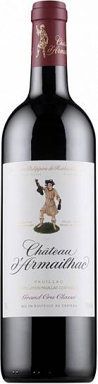 Вино Chateau d'Armailhac Pauillac AOC 5-me Grand Cru Classe  2012 1500 мл 13,5%