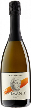 Игристое вино Casa Massimo Spumante Brut     750 мл