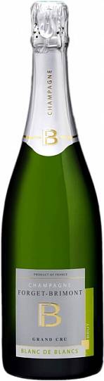 Шампанское Forget-Brimont  Blanc de Blancs Grand Cru   750 мл