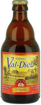 Пиво Val-Dieu  Triple Валь-Дье  Трипль стекло 330 мл