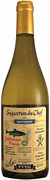 Вино Suggestion du Chef Typic  Sauvignon 2022  750 мл  12%