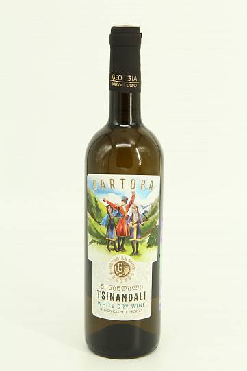 Вино Gartoba Tsinandali 2021 750 мл 13%