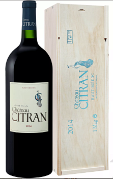 Вино Chateau Citran Haut-Medoc AOC gift box  2014 1500 мл