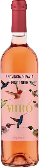 Игристое вино Miro Pinot Noir Frizzante  Provincia di Pavia IGT  2023  750 м