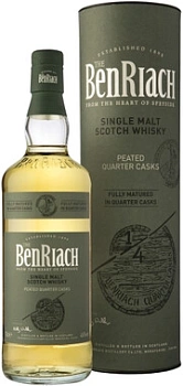 Виски Benriach   Peated Quarter Casks   in tube 700 мл 46%