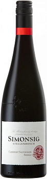 Вино Simonsig Cabernet Sauvignon-Shiraz  Симонсиг Каберне Совиньон-Шираз  750 мл