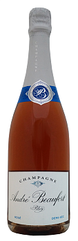 Шампанское   Andre Beaufort Polisy Rose Champagne   2016  750 мл
