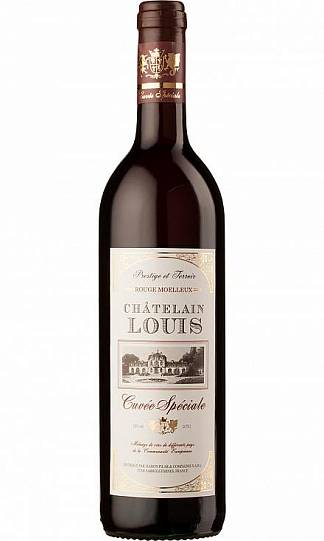 Вино Cuvée Spéciale Châtelain Louis rouge moelleux  Châtelain Louis red  750мл