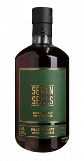 Виски Seven Seals Peated Port Wood Finish Single Malt Whisky 700 мл