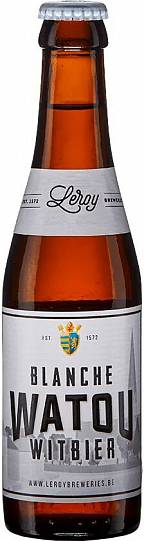 Пиво Leroy Breweries Blanche Watou Witbier Леруа Бревериз Бланш Ва